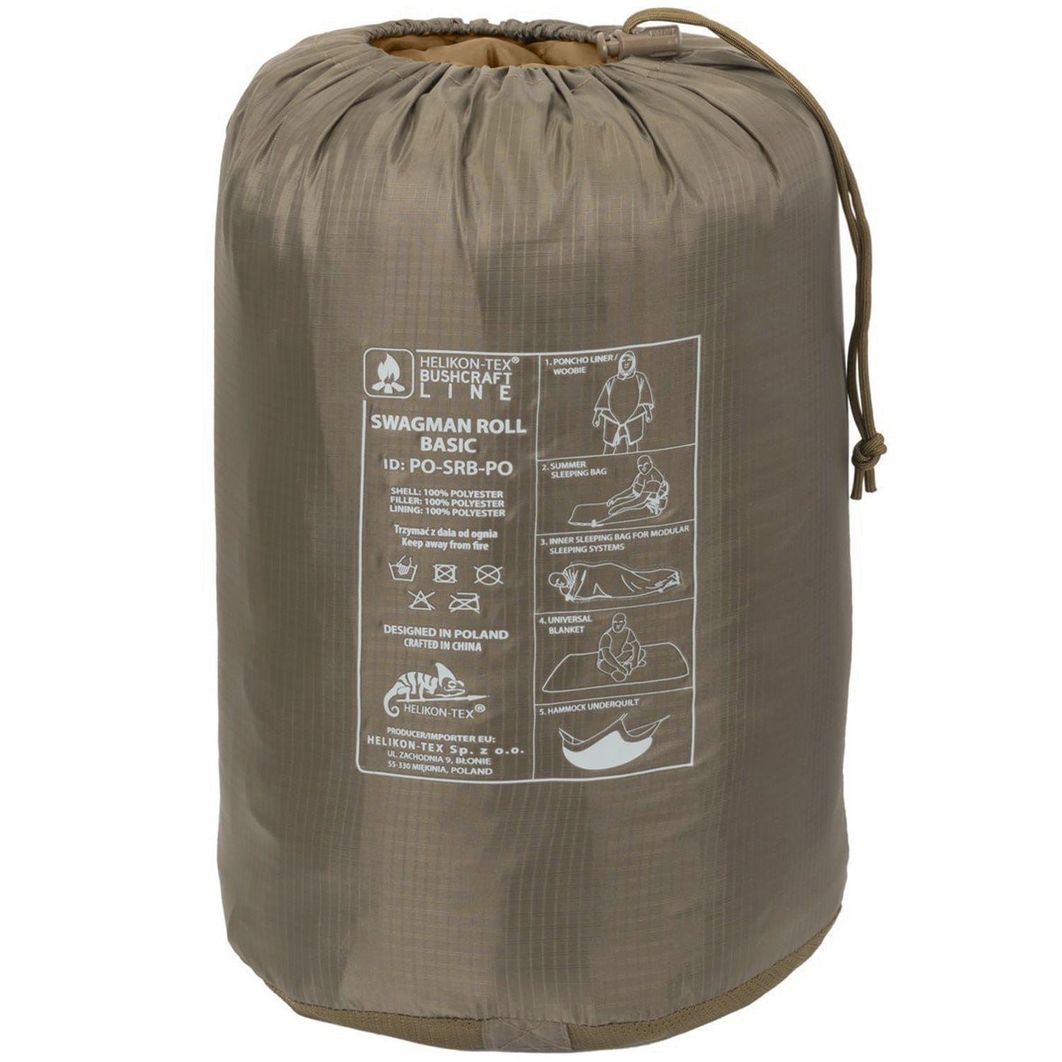 Helikon - Swagman Roll Basic - Poncho - Coyote