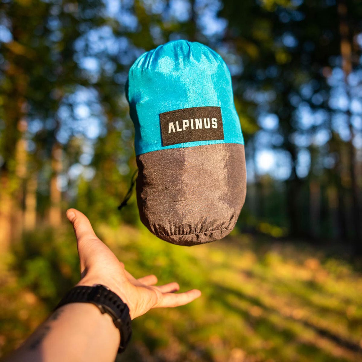 Alpinus - Letna - Hängematte - Blau