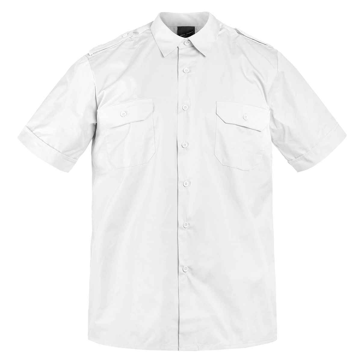 Mil-Tec - Service Short Sleeve Shirt - Hemd - White