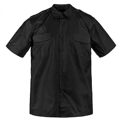 Mil-Tec - Service Short Sleeve Shirt - Hemd - Black