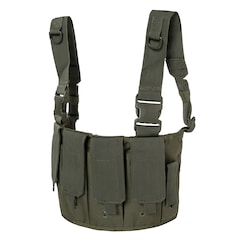Mil-Tec - Mag Carrier Chest Rig - Taktische Weste - Olive