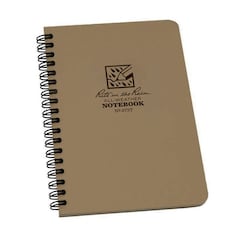 Rite in the Rain - Wasserfestes Notizbuch 4 5/8x7" 973T - Tan