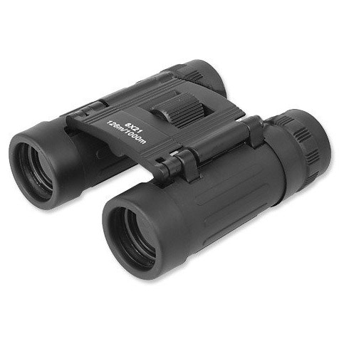 Mil-Tec Mini - Fernglas  8x21  - schwarz