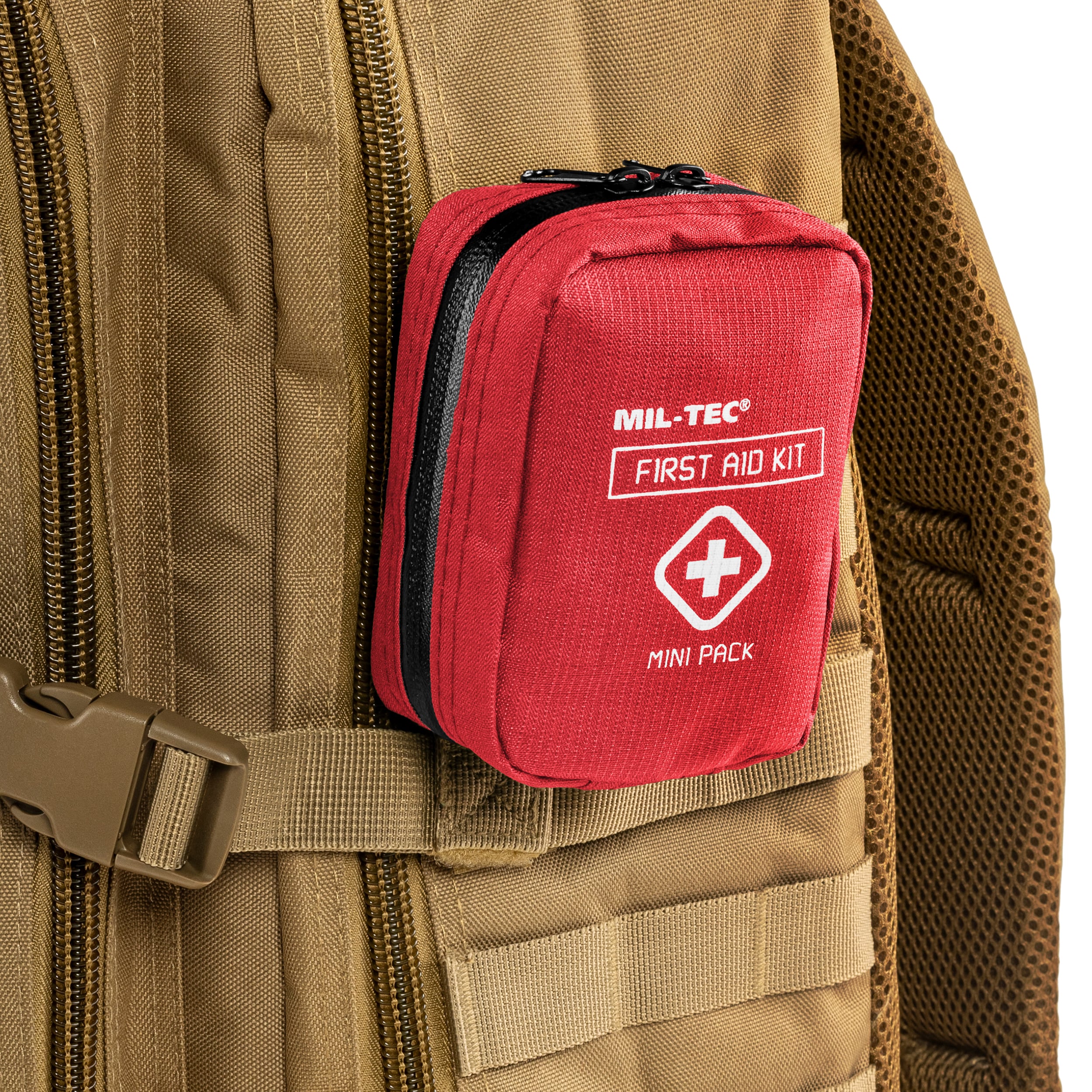 Mil-Tec First Aid Pack Mini - Erste-Hilfe-Set - rot