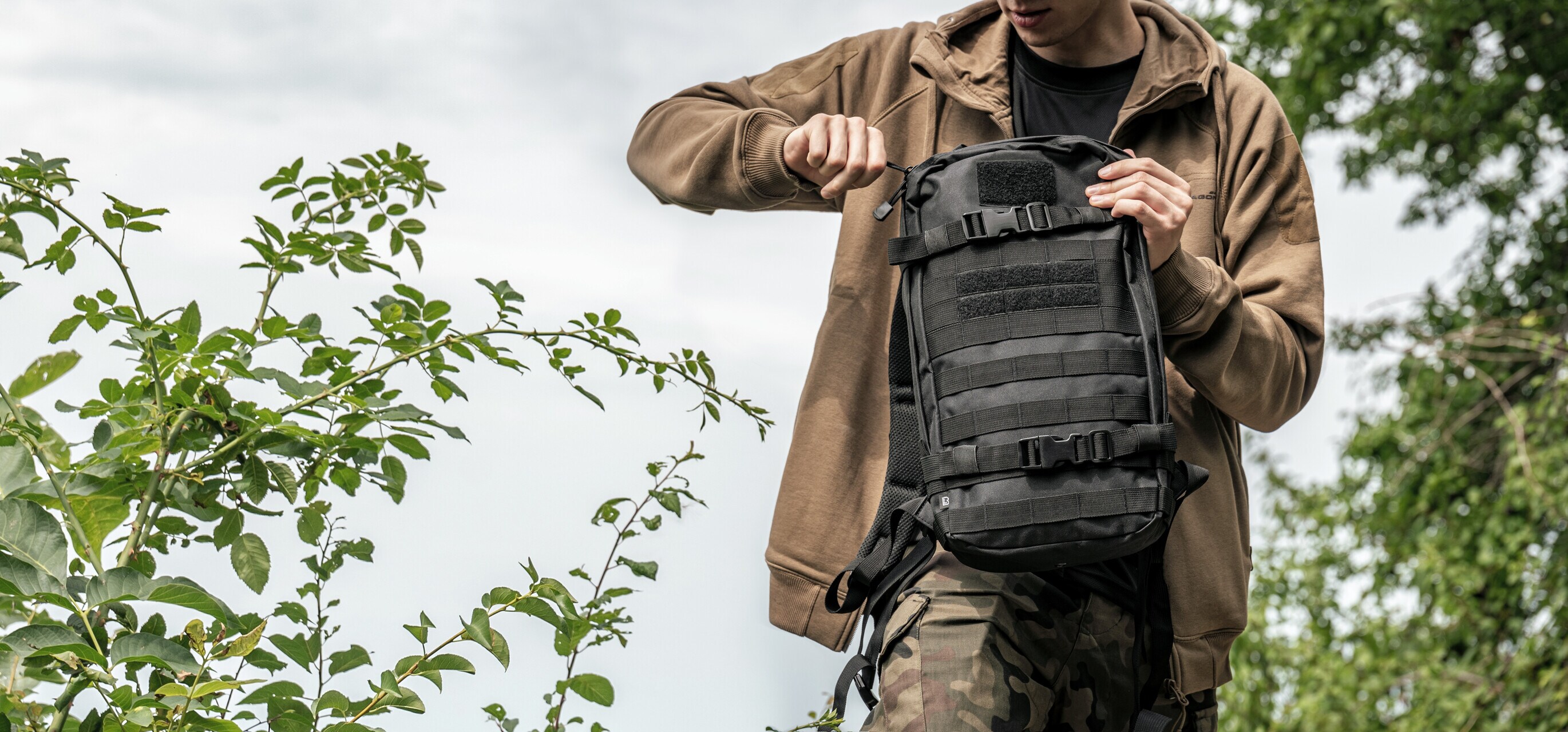 Brandit US Cooper Daypack Rucksack 11 l -  Black