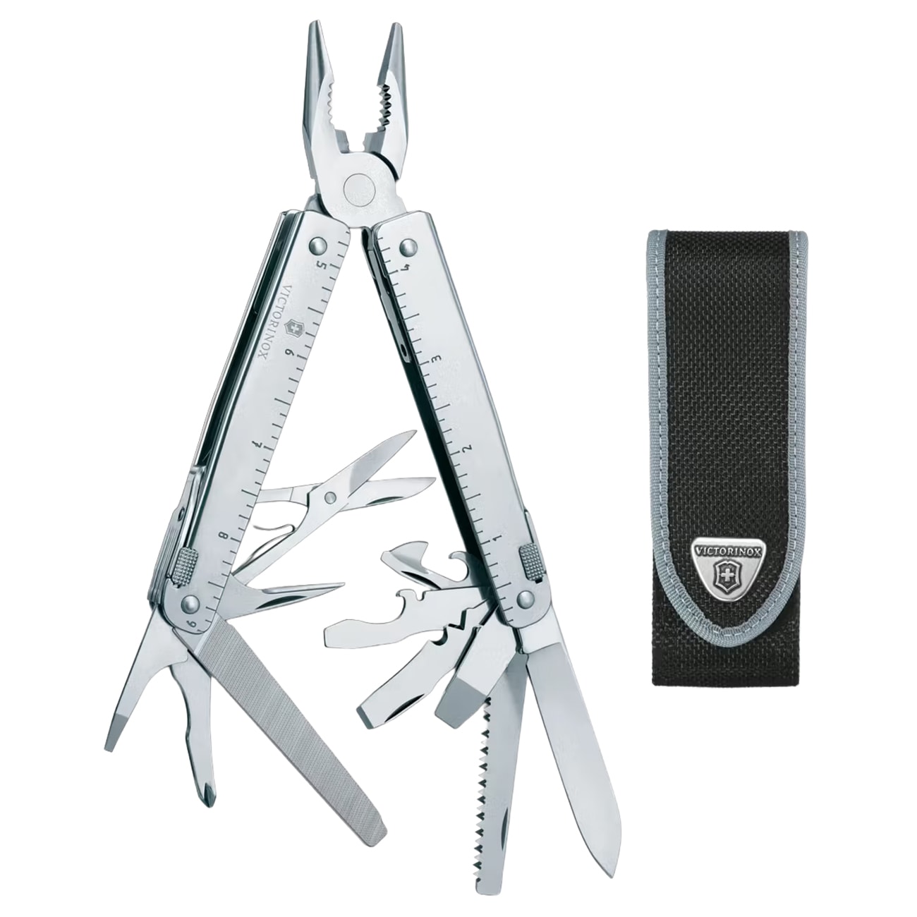 Victorinox SwissTool X - Multitool - Nylontasche