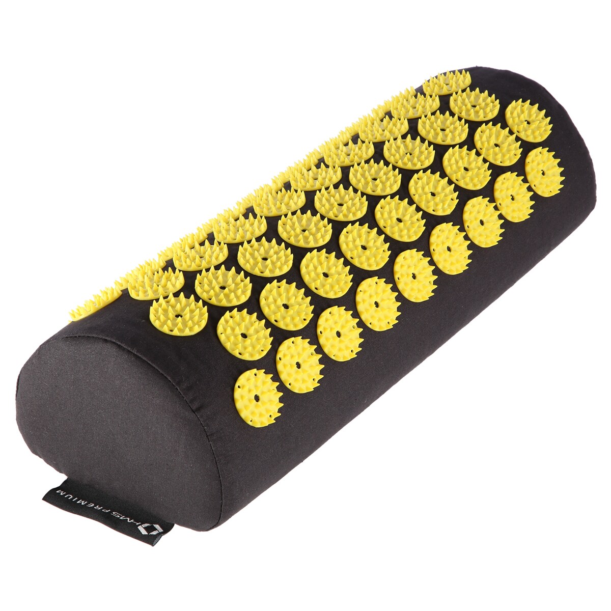 HMS - Premium AKM04 - Akupressurmatte mit Kissen black/yellow 