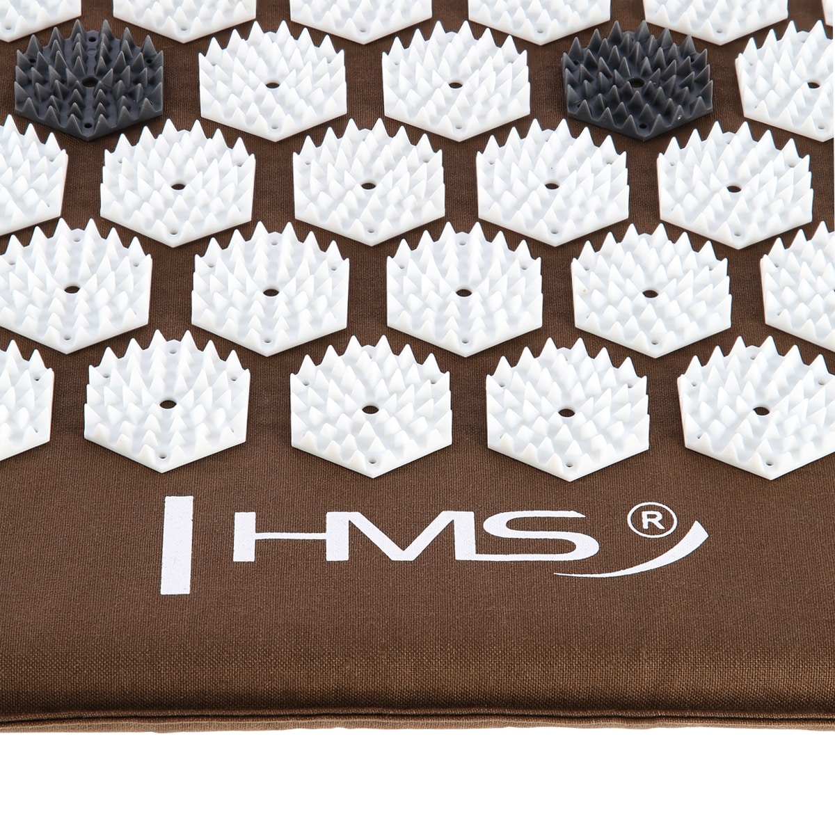 HMS - AKM09 - Akupressurmatte - brown/white 