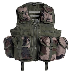 Mil-Tec - 8 Pockets Tactical Vest Modular System - Taktische Weste - CCE Camo