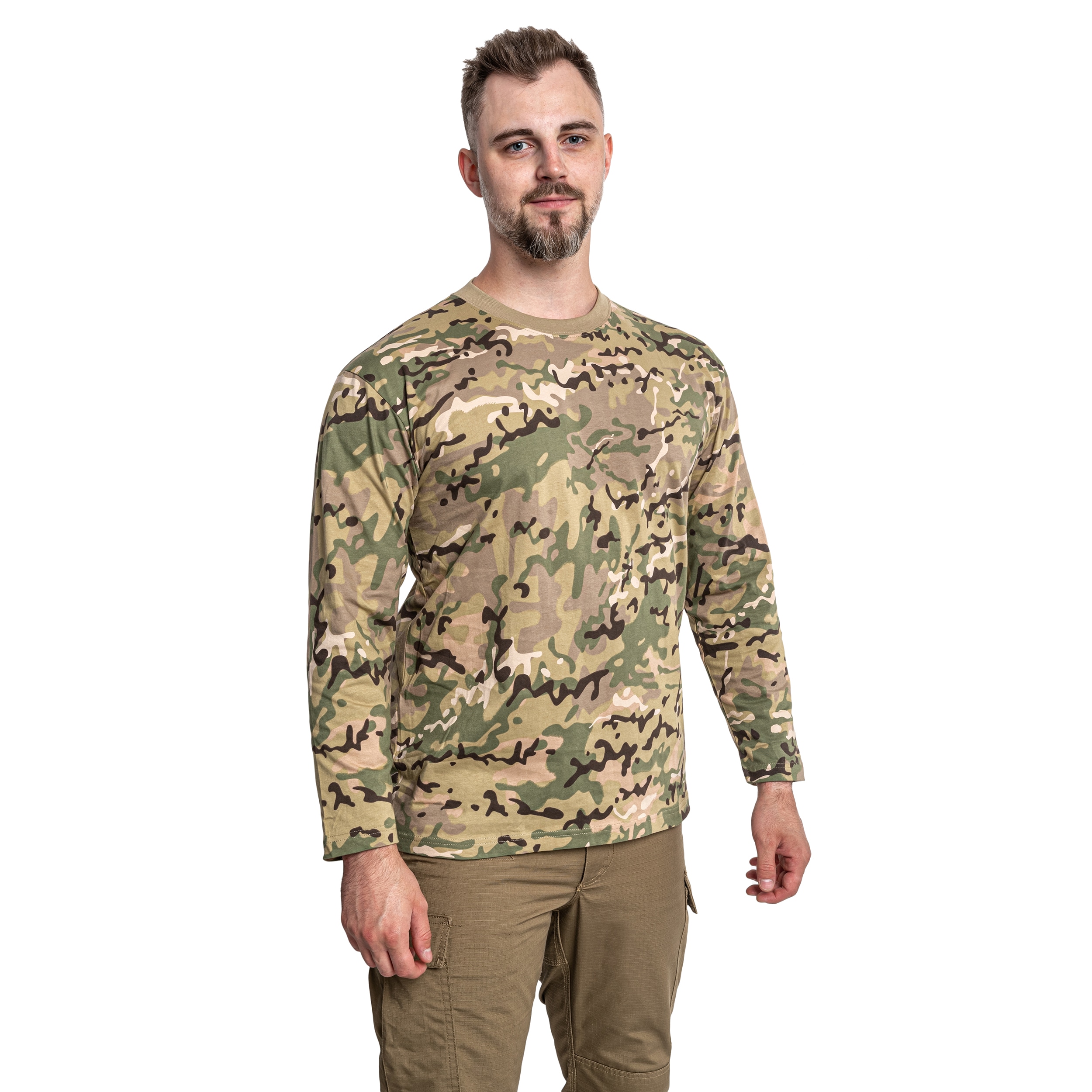 MFH - Longsleeve - Langarm-T-Shirt - Operation-Camo