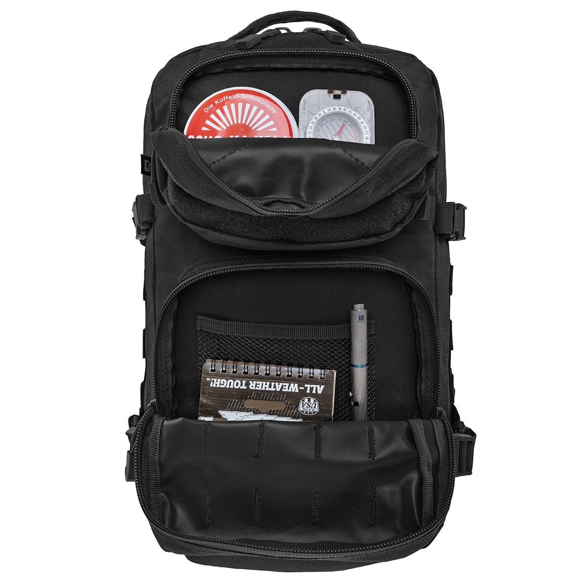 Brandit - US Cooper Patch Medium 25 l - Rucksack - Black