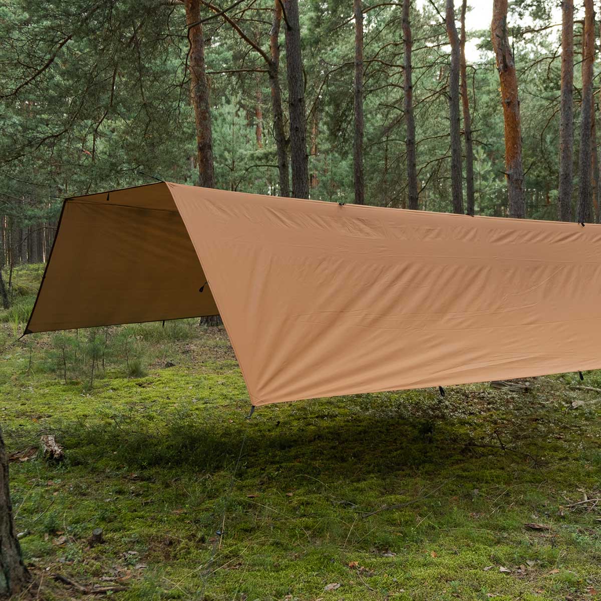 TigerWood - Termo Tarp 4,5 x 4,5 - Zeltplane - Hunter