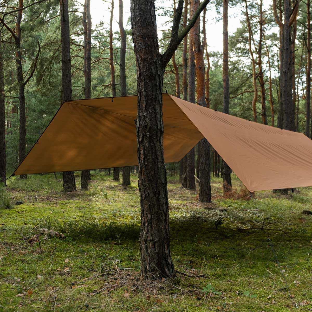 TigerWood - Termo Tarp 4,5 x 4,5 - Zeltplane - Hunter