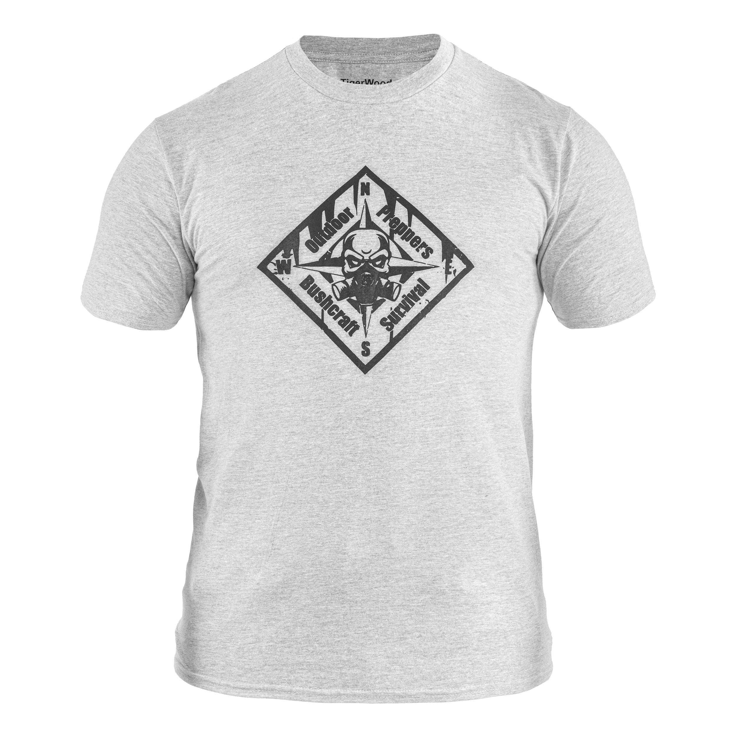 TigerWood - Preppers T-Shirt - Grau