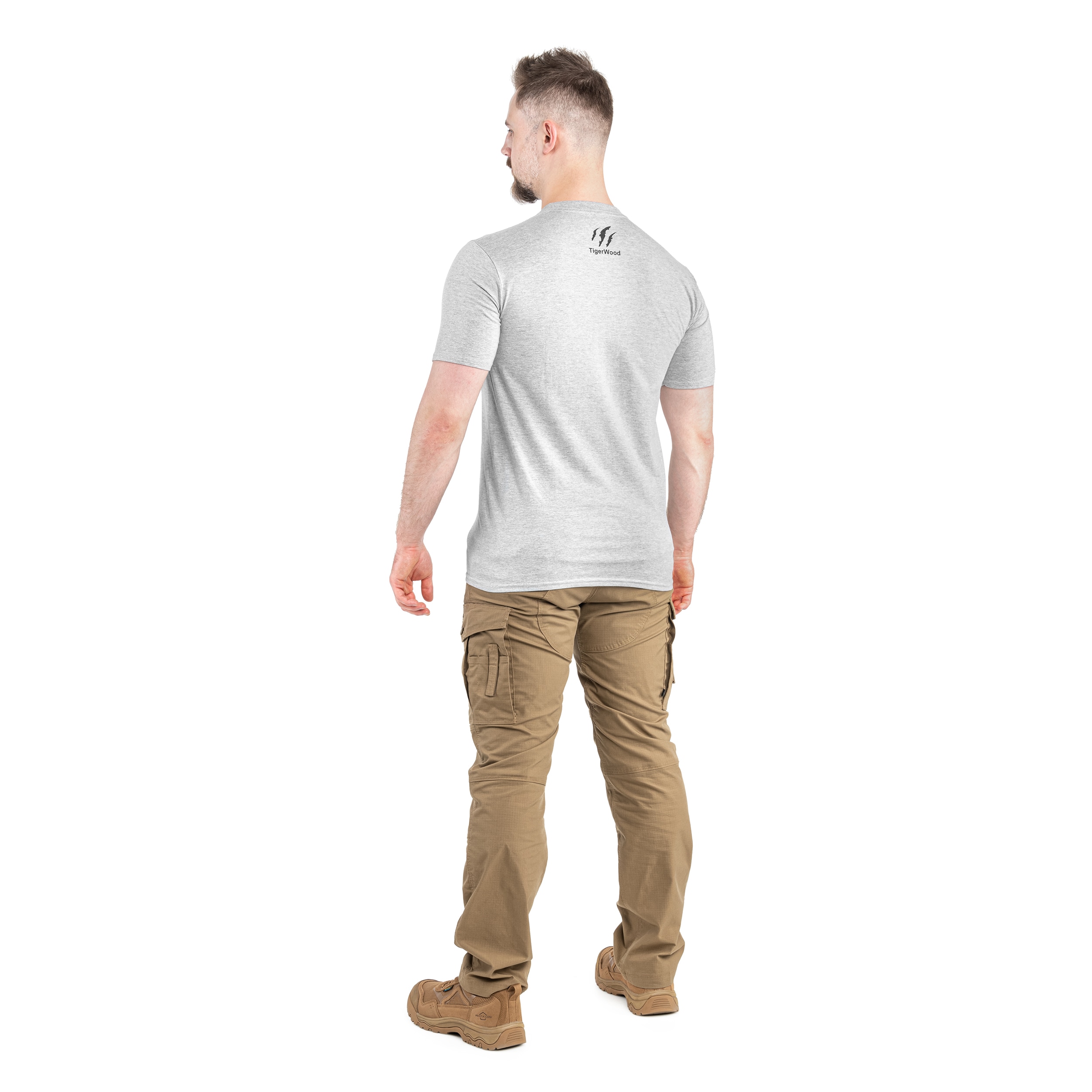 TigerWood - Preppers T-Shirt - Grau