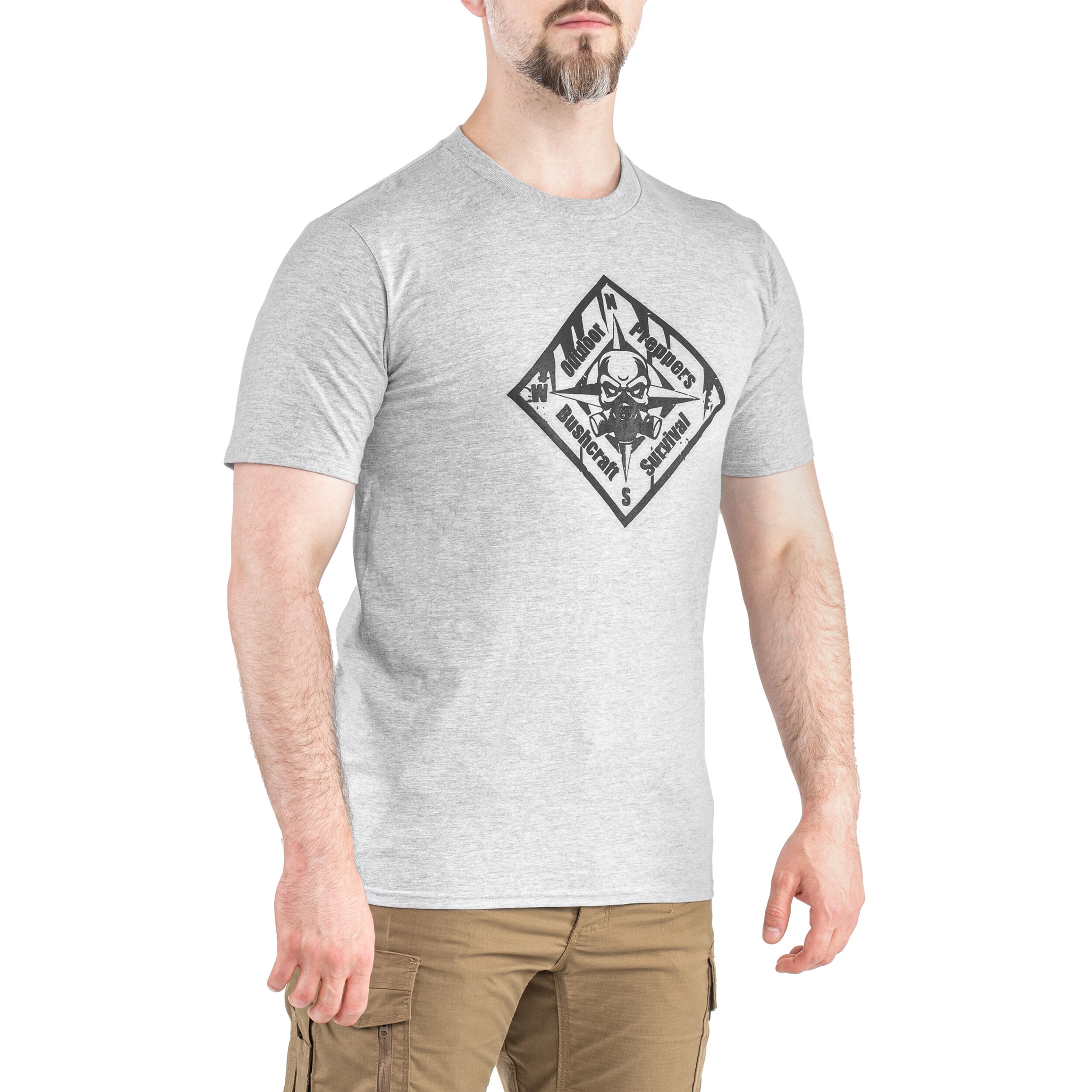 TigerWood - Preppers T-Shirt - Grau