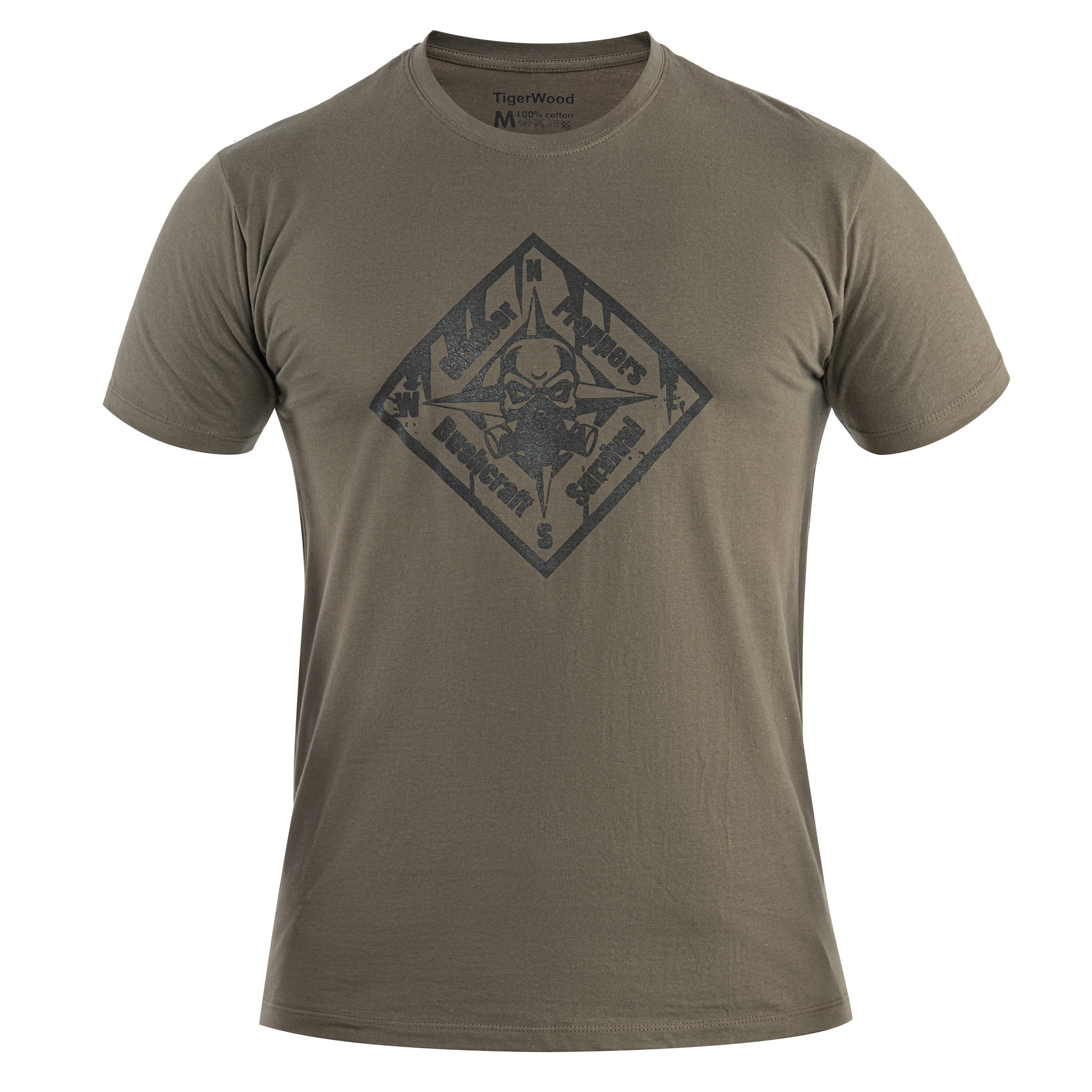 TigerWood - Preppers T-Shirt - Khaki