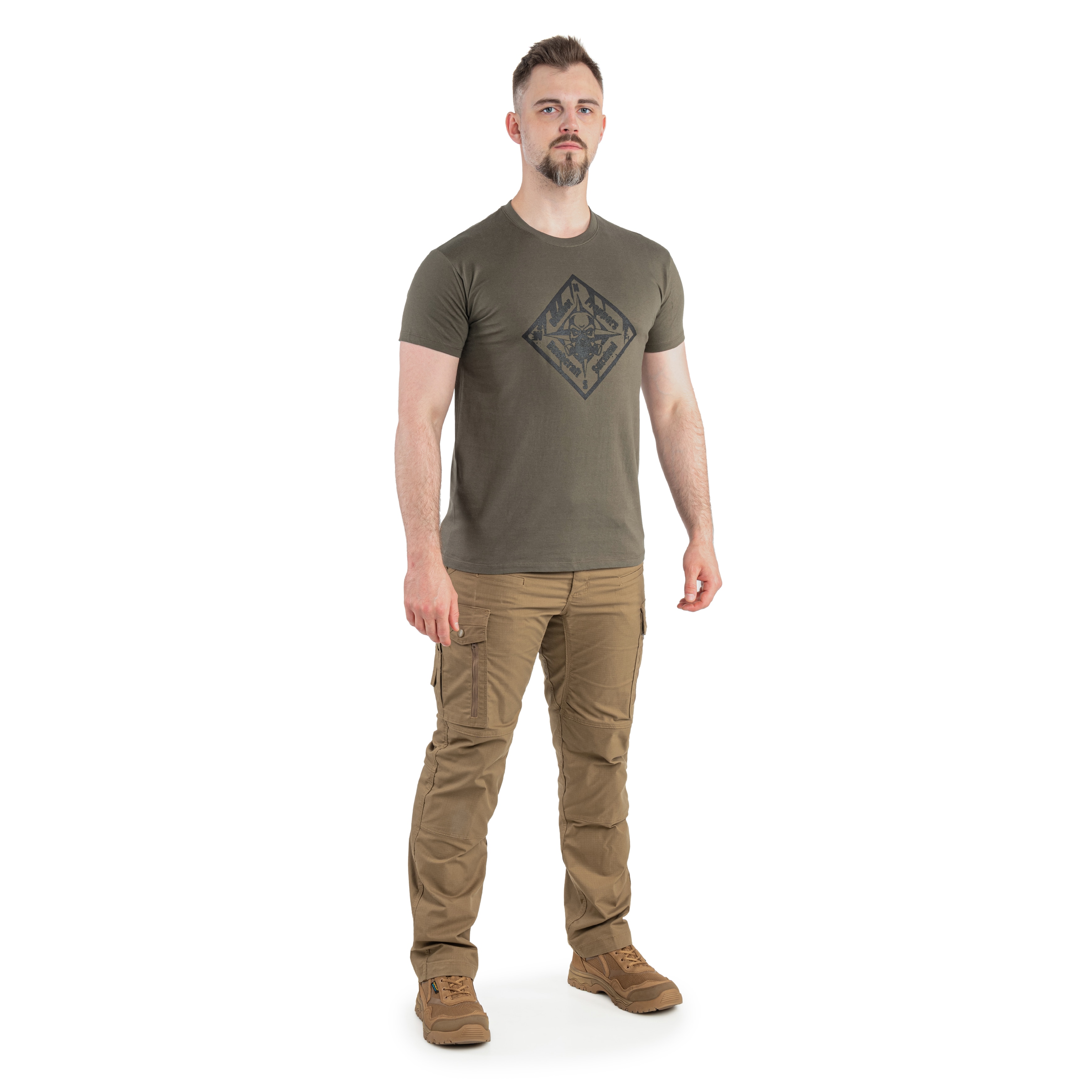 TigerWood - Preppers T-Shirt - Khaki