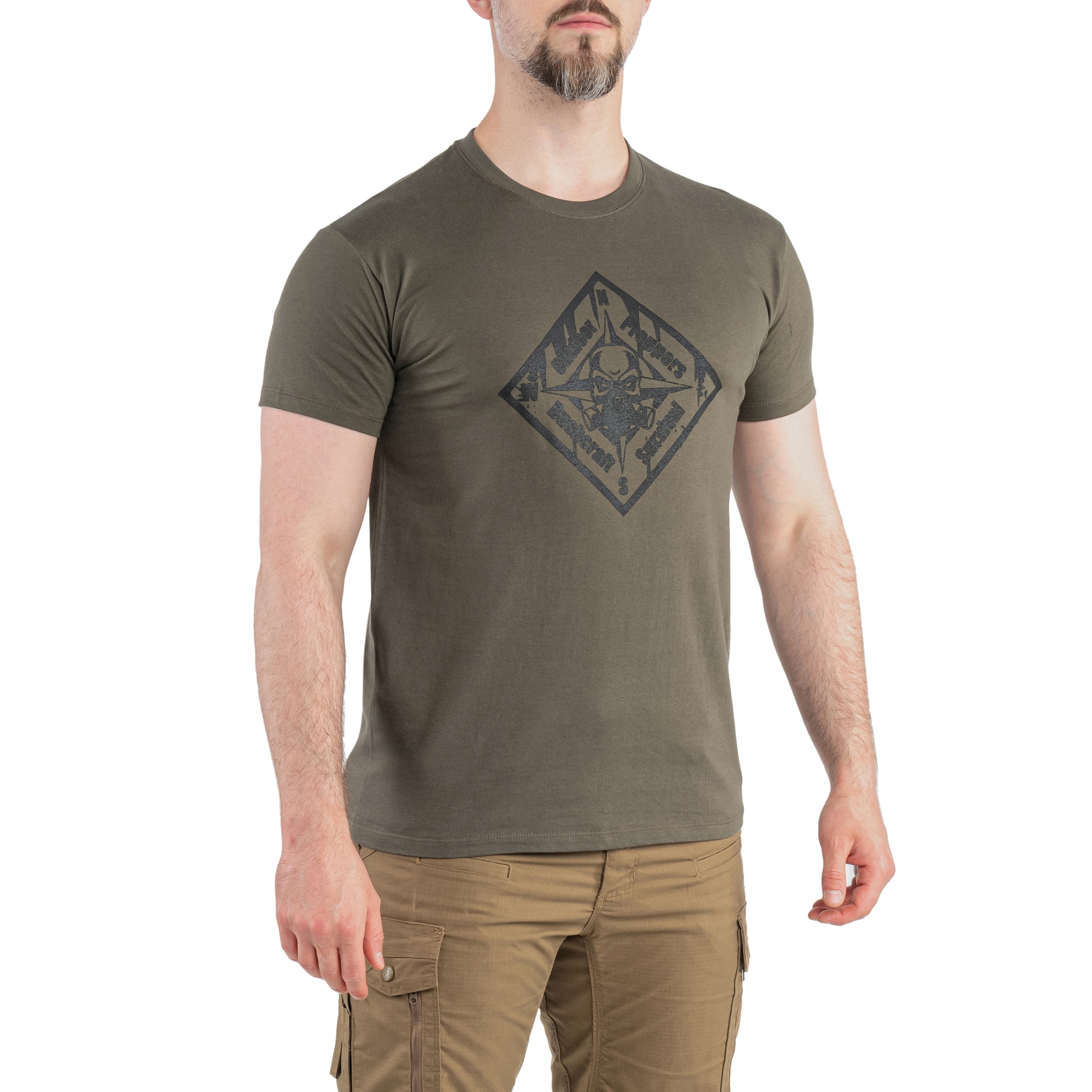 TigerWood - Preppers T-Shirt - Khaki