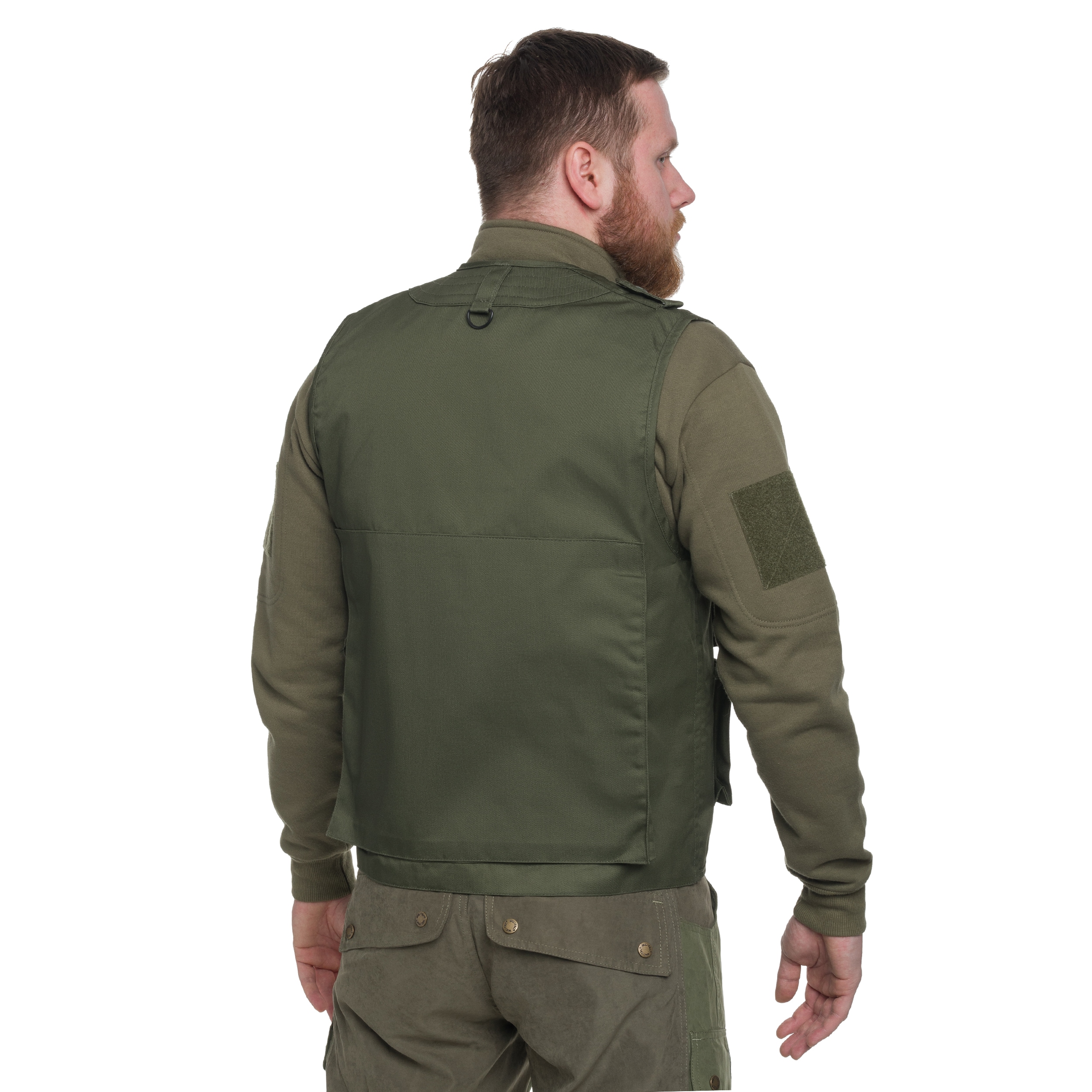 Mil-Tec - Hunt & Fishing - ärmellose Jacke - Olive