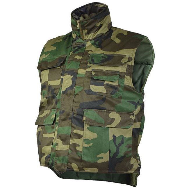 Mil-Tec - Ranger - ärmellose Jacke - Woodland