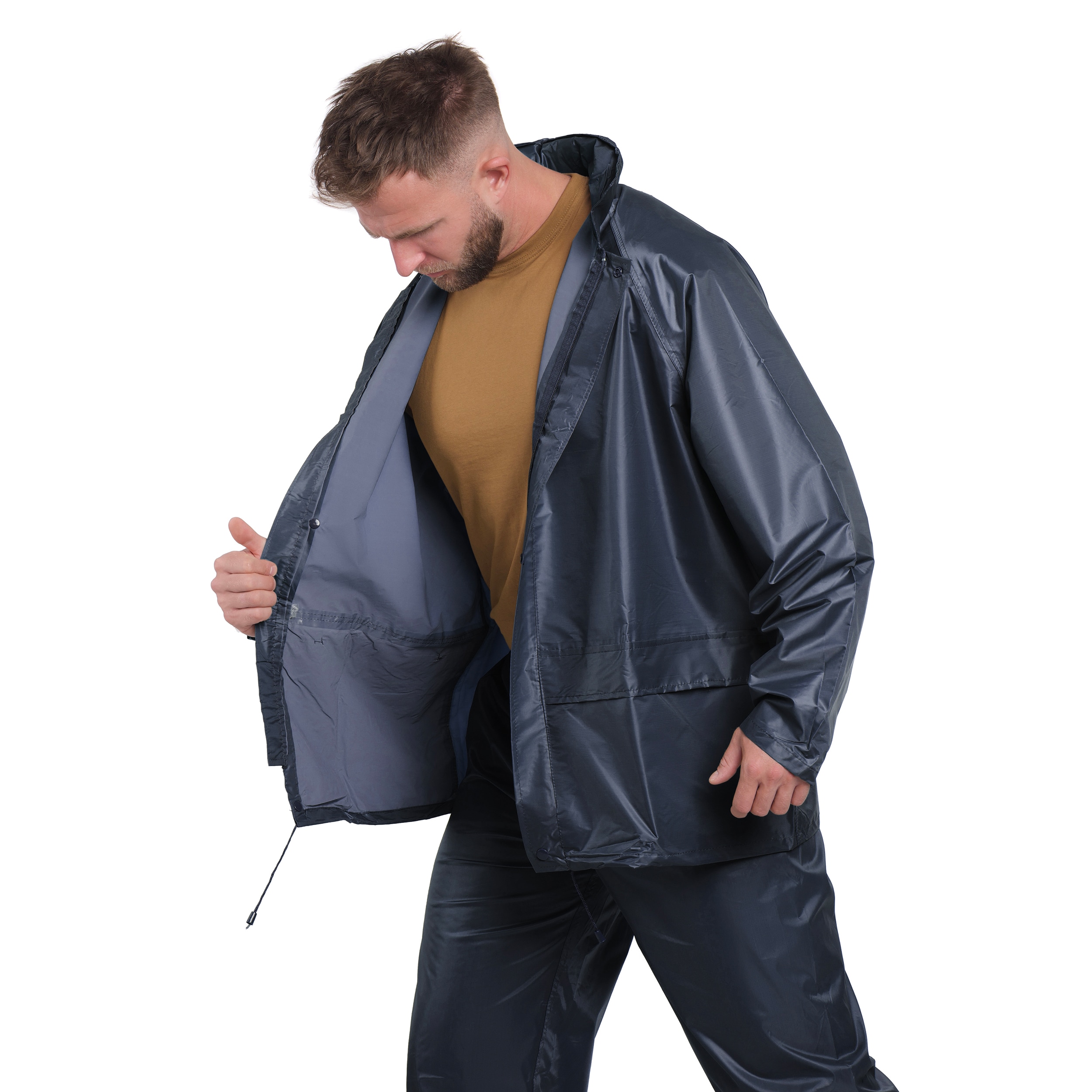 MFH - Regenjacke und -hose - Dark Blue