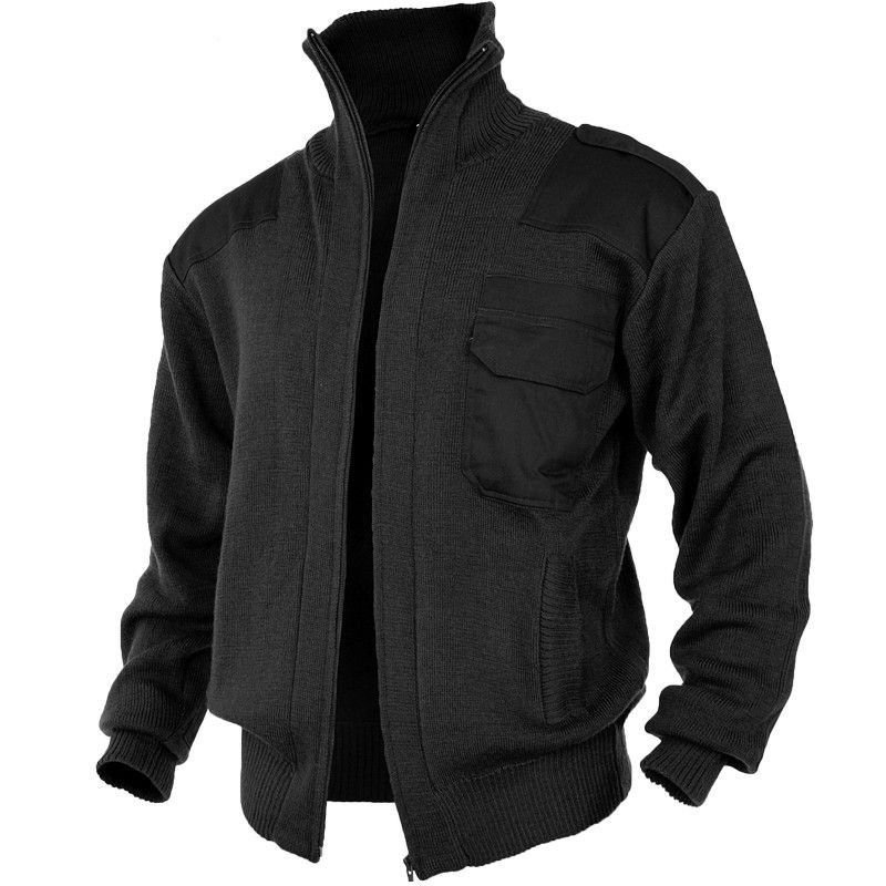 Mil-Tec - Cardigan - Pullover - Black