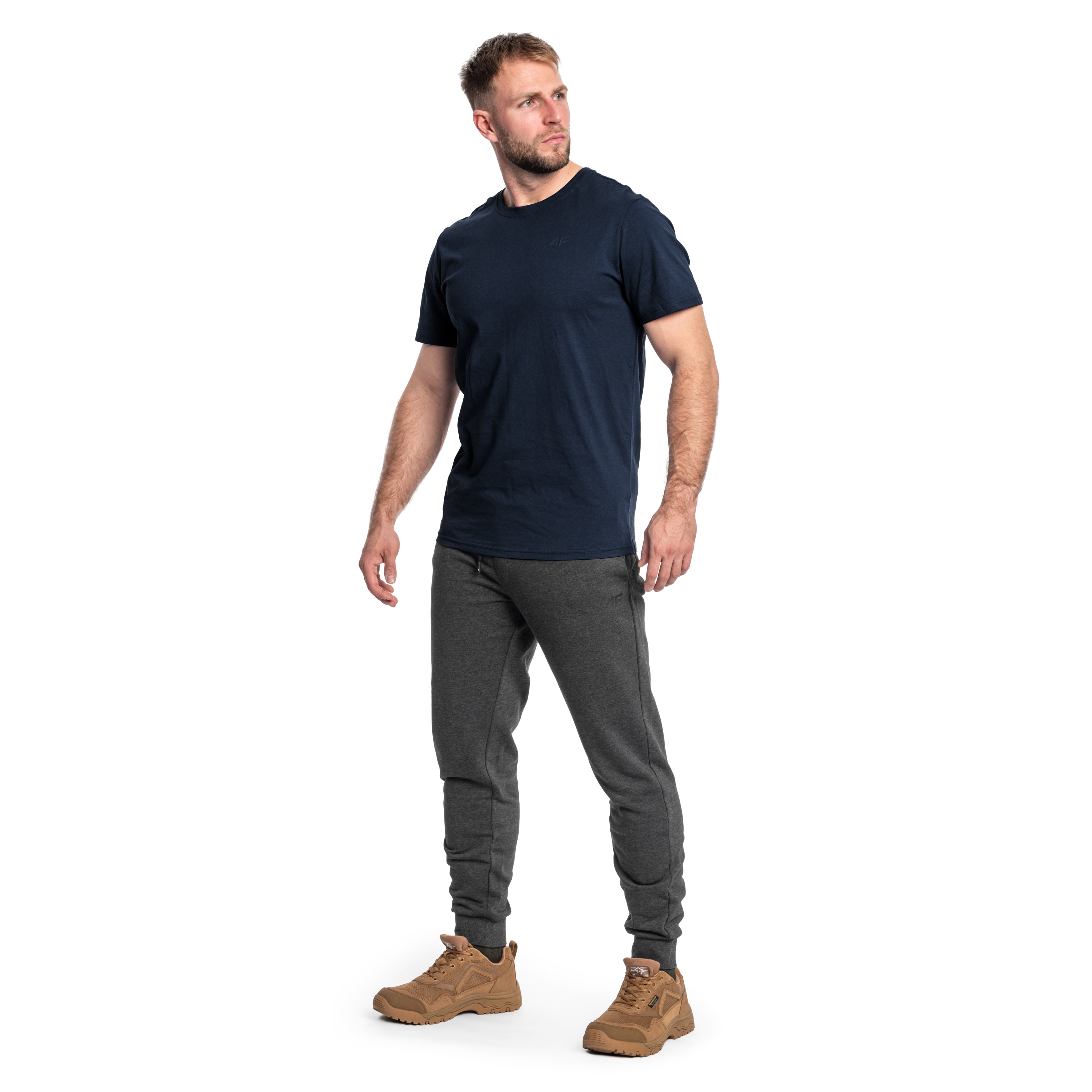 4F - TTSHM0876 T-Shirt - Dunkelblau