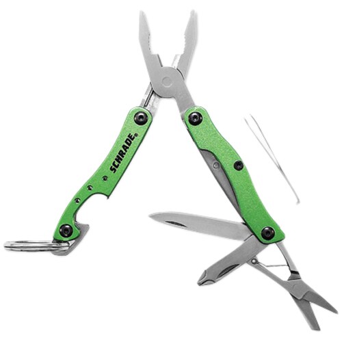 Schrade - Keychain Tool Multitool - Grün - ST12 