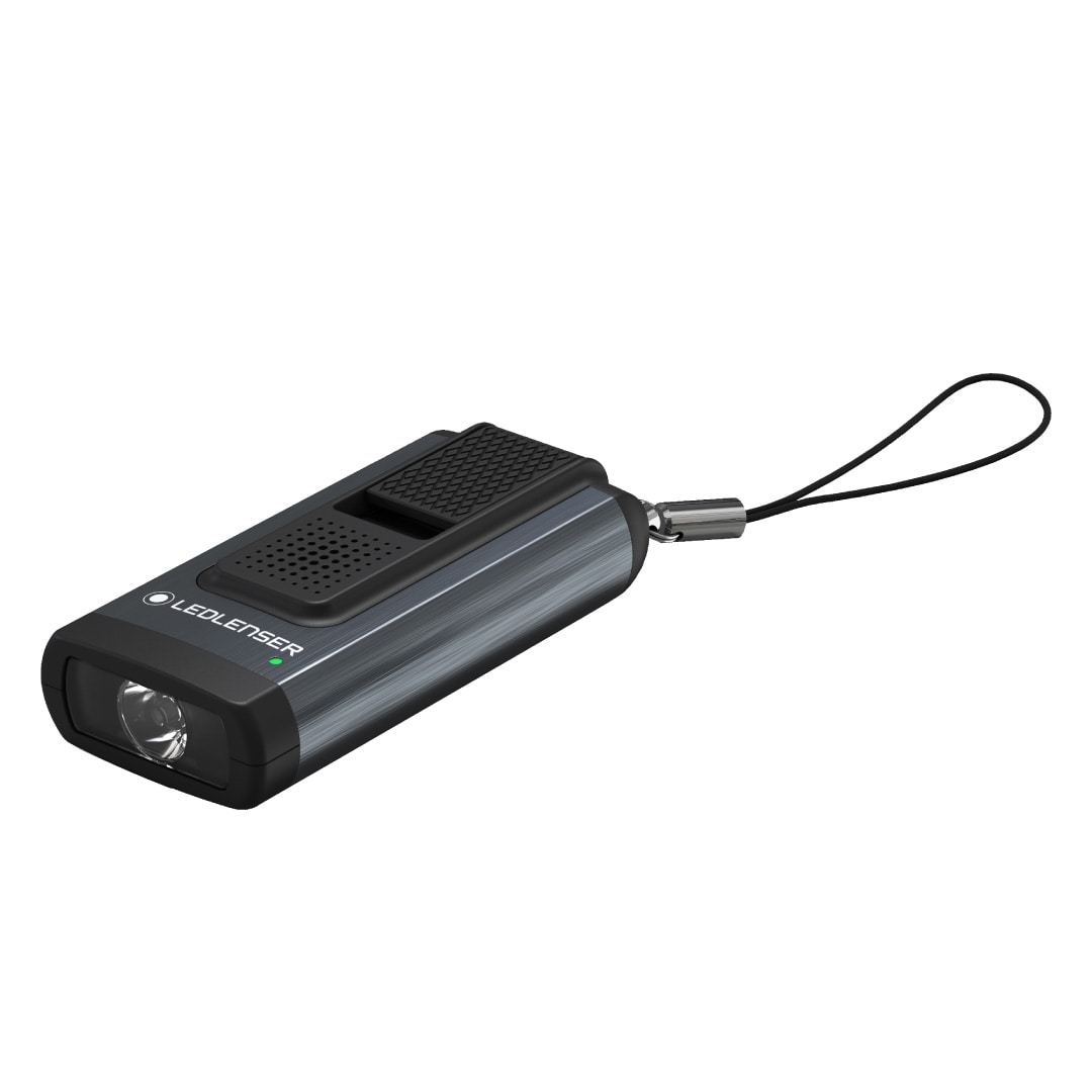 Ledlenser - K6R Safety -  Schlüsselanhänger - Taschenlampe - 400 lm - Gray