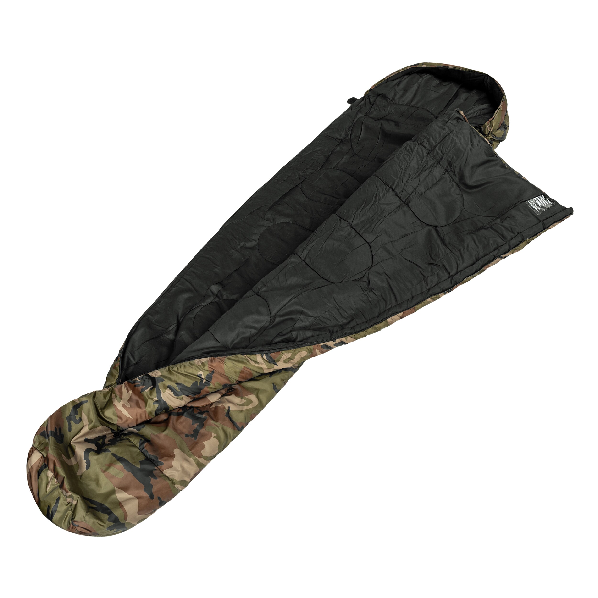 Mil-Tec - Mummy 500 g Schlafsack - Woodland