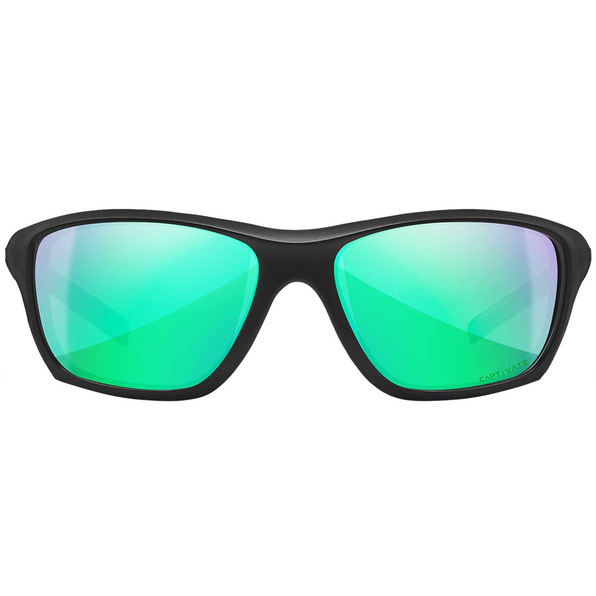 Wiley X - Aspect Captivate - Taktische Brille - Polarized Green Mirror/Matte Black