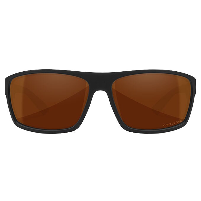 Wiley X - Peak - Brille - Captivate Polarized Copper/Matte Black