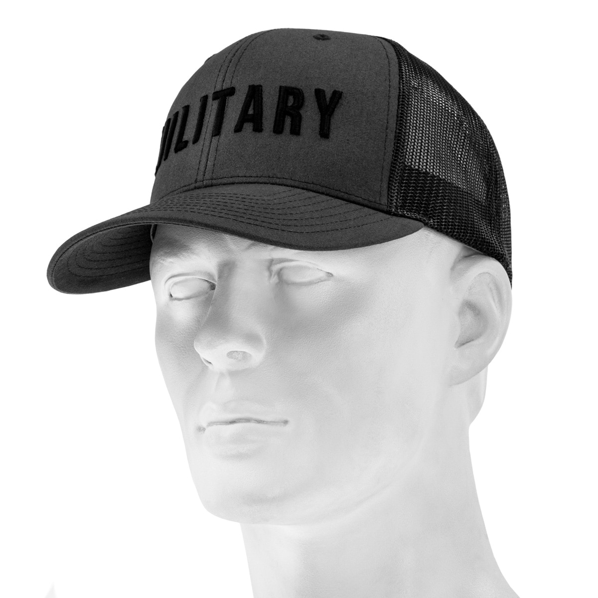 Military Gym Wear - Trucker - Basecap - Black