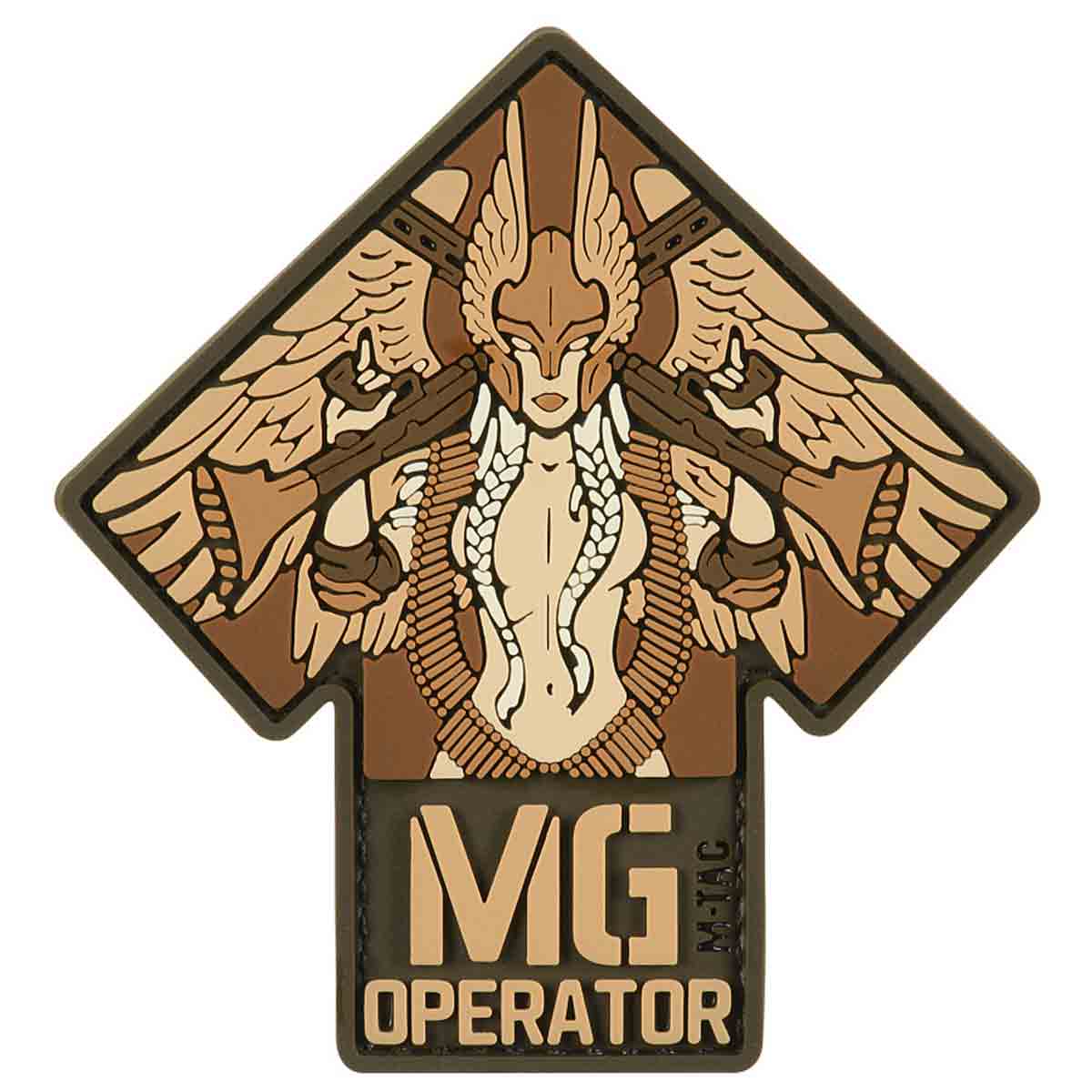 M-Tac - MG Operator PVC Aufnäher - Coyote