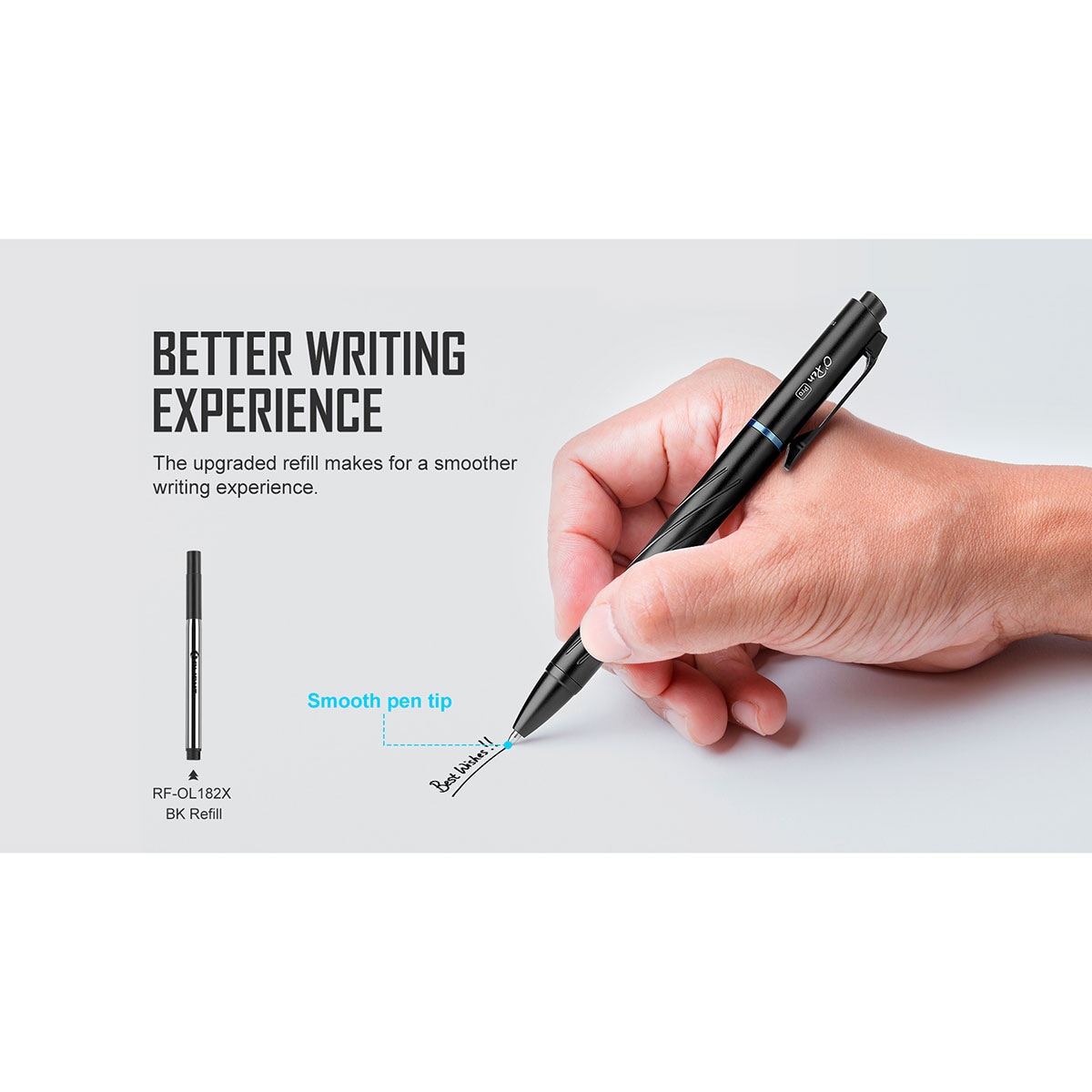 Olight - O'Pen Pro - Stift-Taschenlampe Black - 120 Lumen