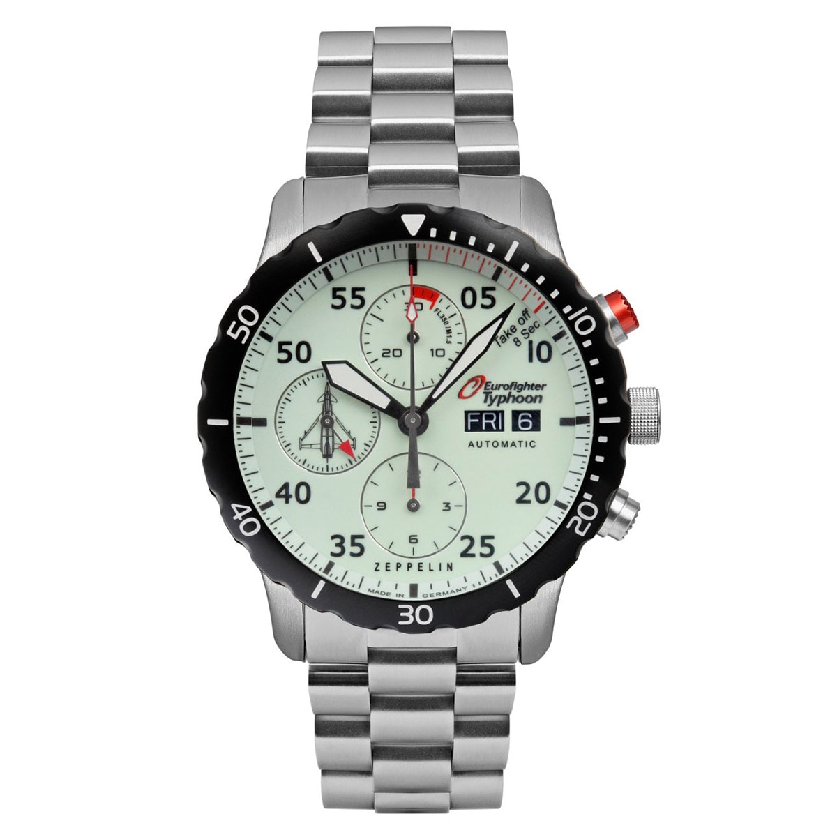 Zeppelin - Eurofighter 7218M-5 Automatik Herrenuhr