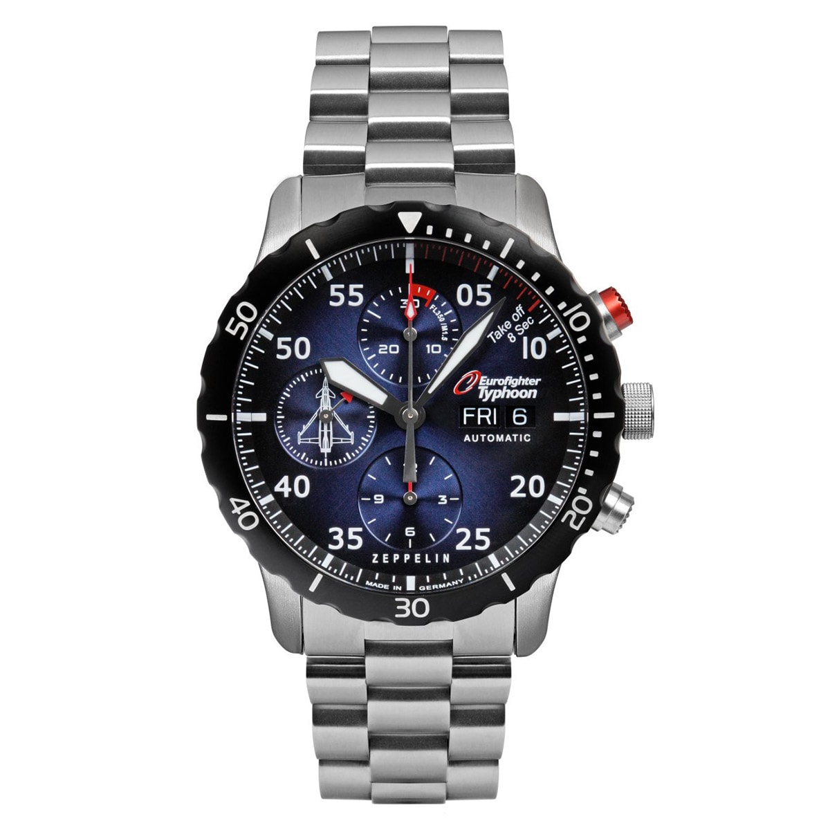 Zeppelin - Eurofighter 7218M-3 Automatik Herrenuhr