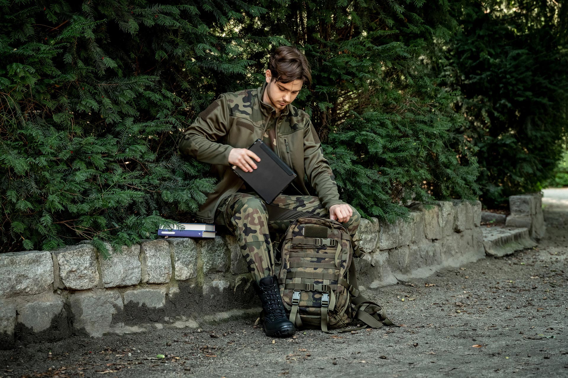 Wisport - Sparrow II Rucksack 30 l - wz.93 Pantera PL Woodland