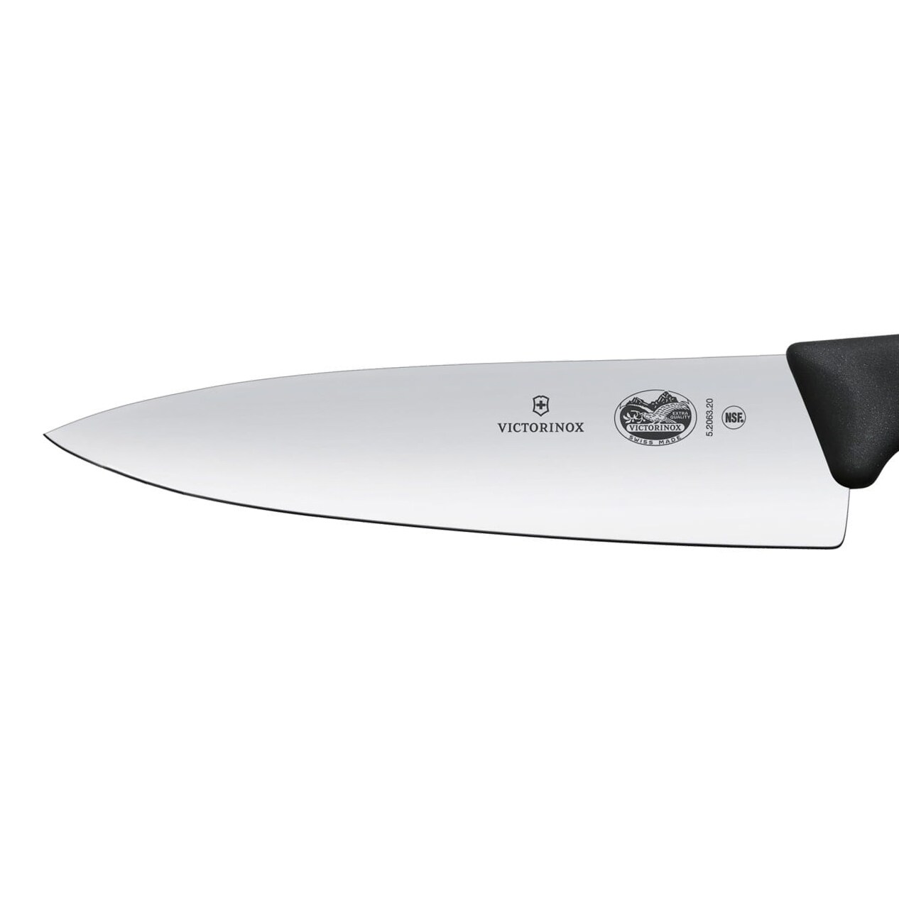 Victorinox - Küchenmesser mit breiter Klinge 19 cm - Black