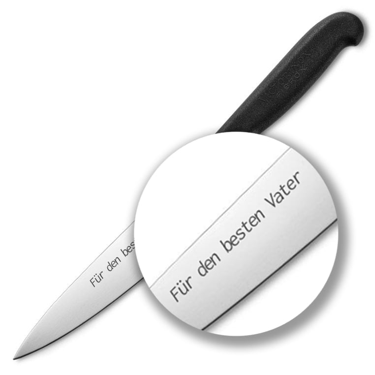 Victorinox - Black - Küchenmesser mit breiter Klinge 22 cm