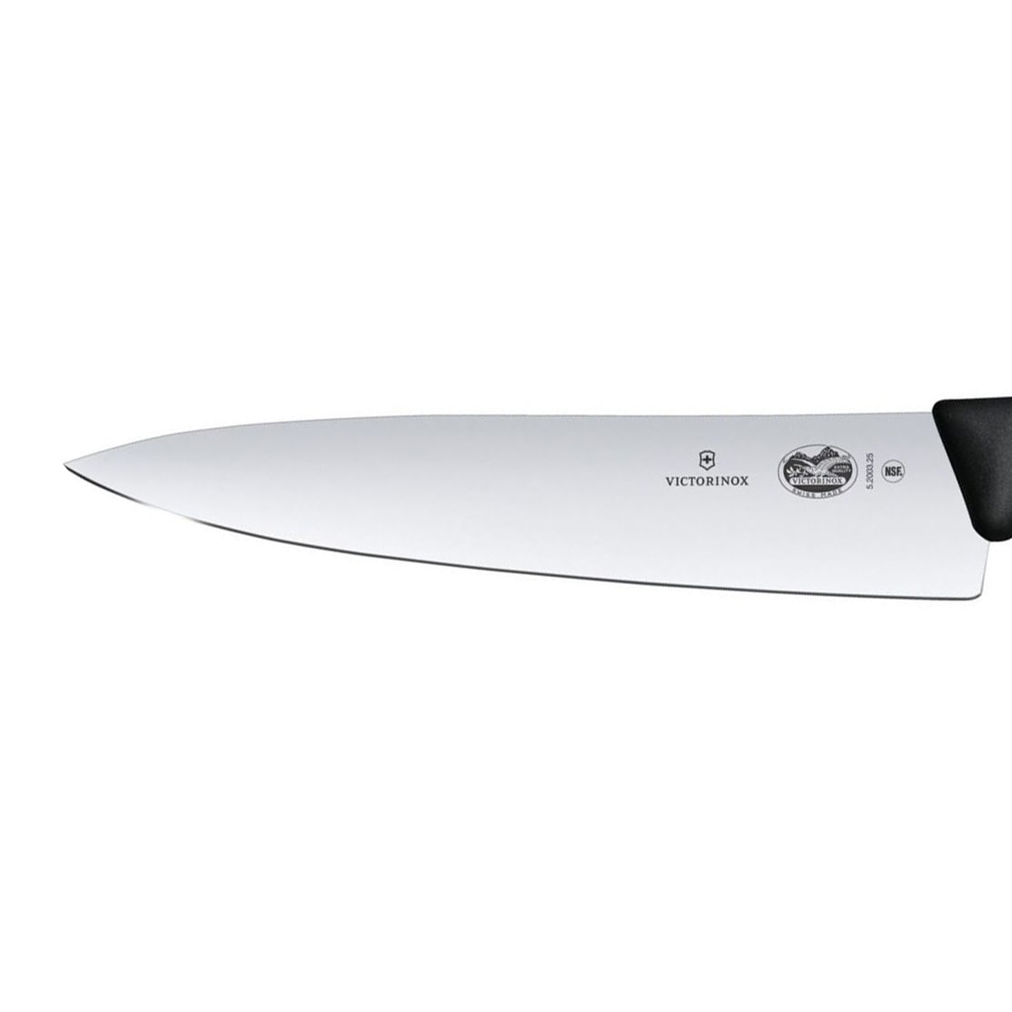 Victorinox - Black Küchenmesser - breite Klinge 25 cm