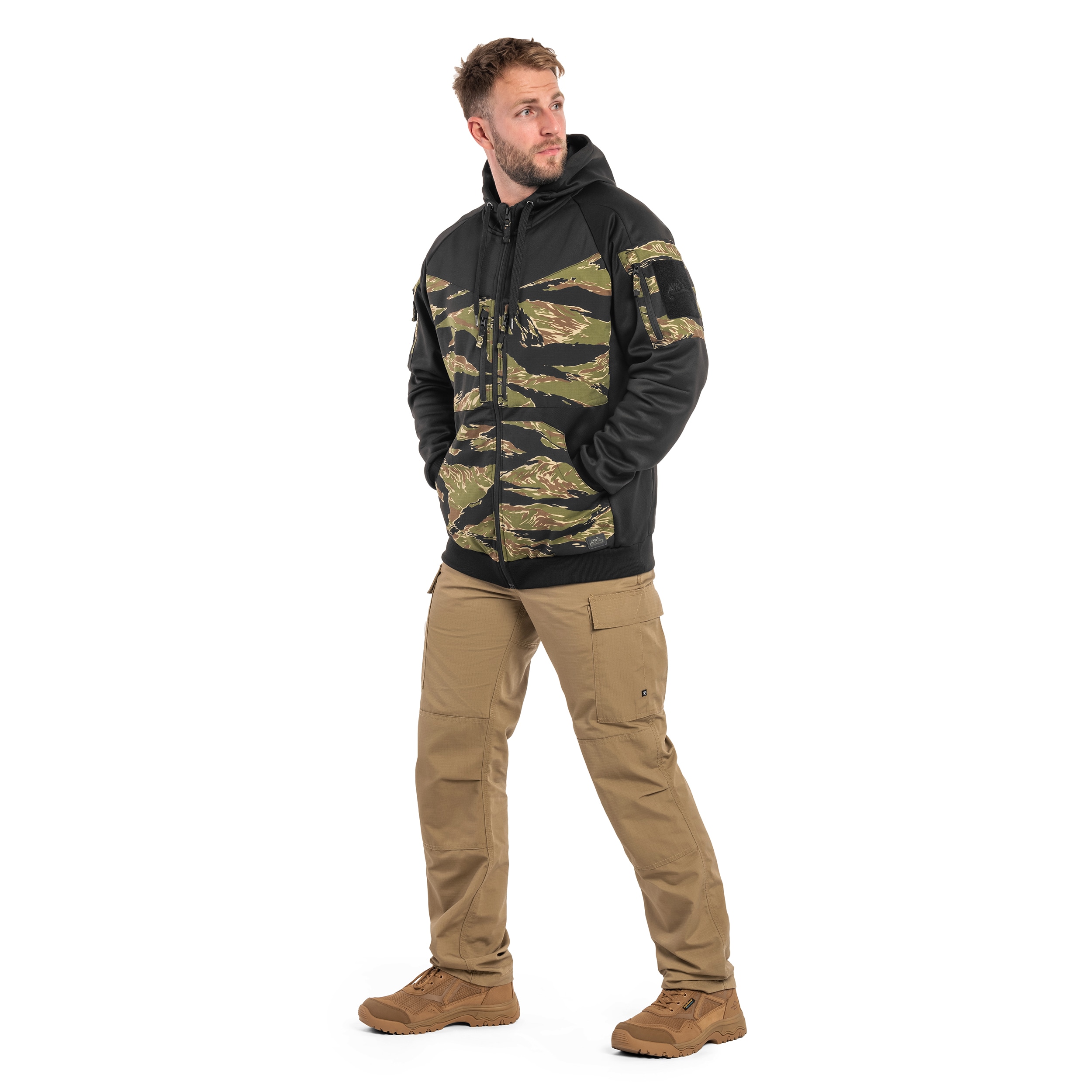 Helikon - Rogue Hoodie - Sweatshirt - Black/Tiger Stripe