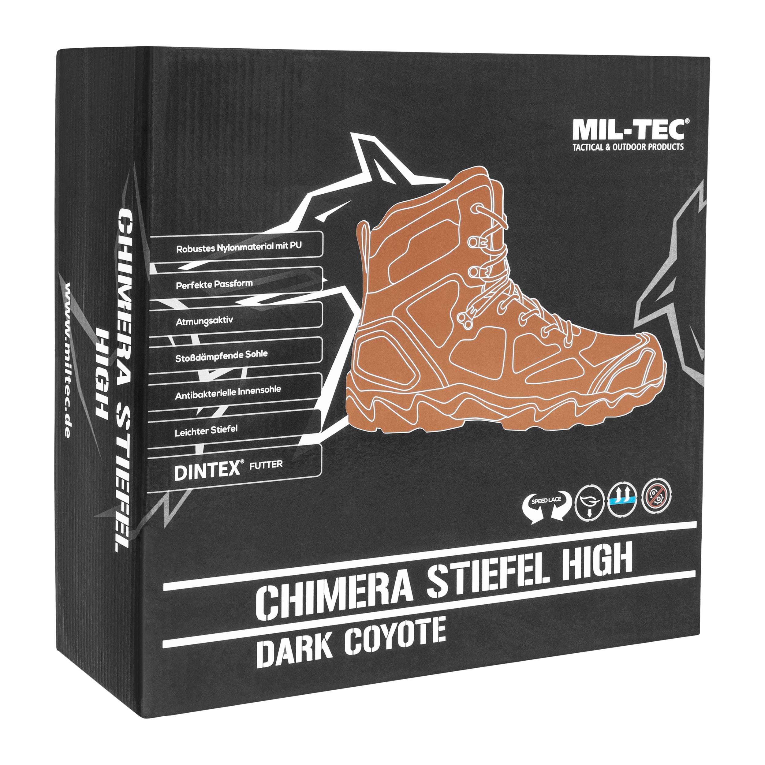 Mil-Tec - Chimera High - Taktische Stiefel - Dark Coyote