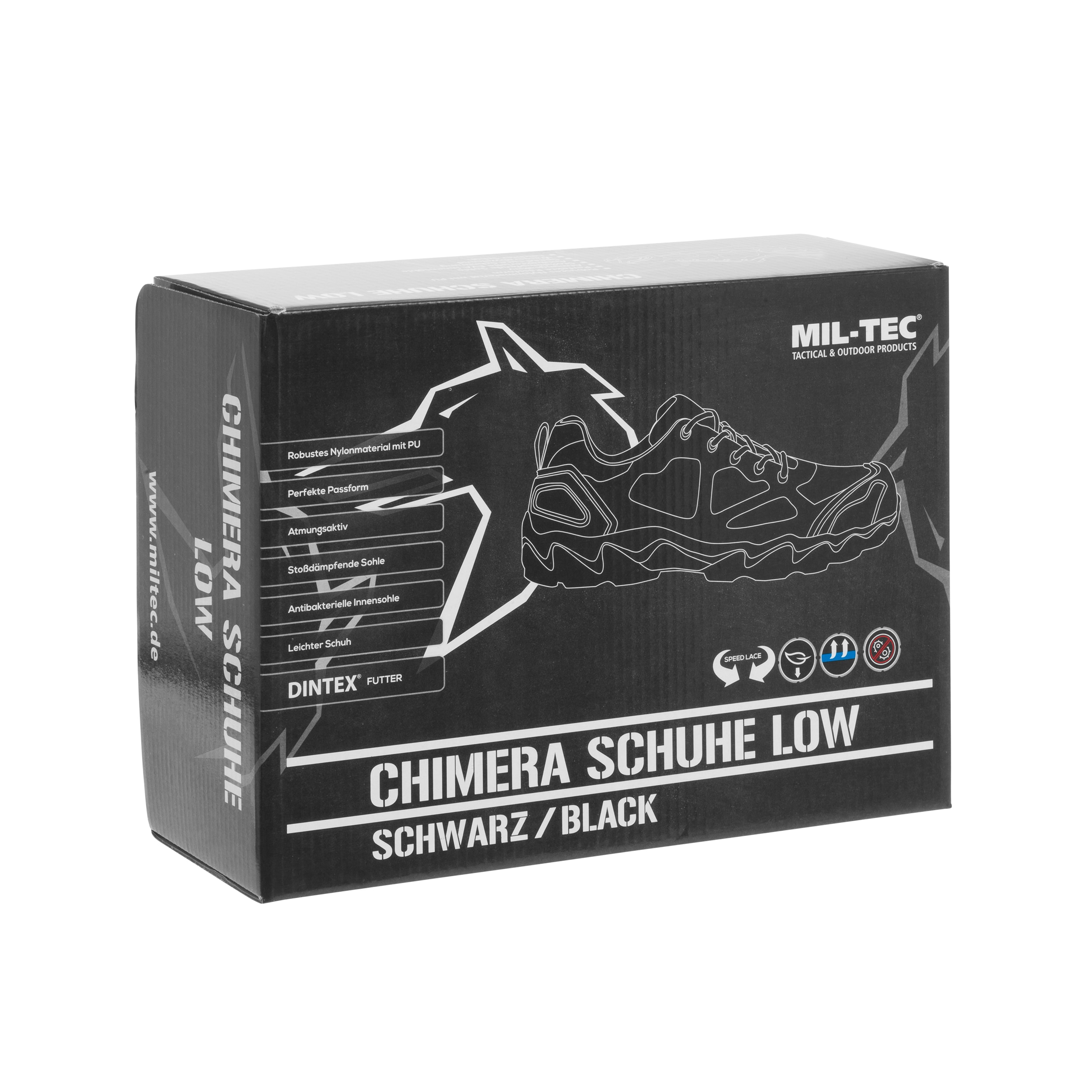 Mil-Tec - Chimera Low - Taktische Schuhe - Black