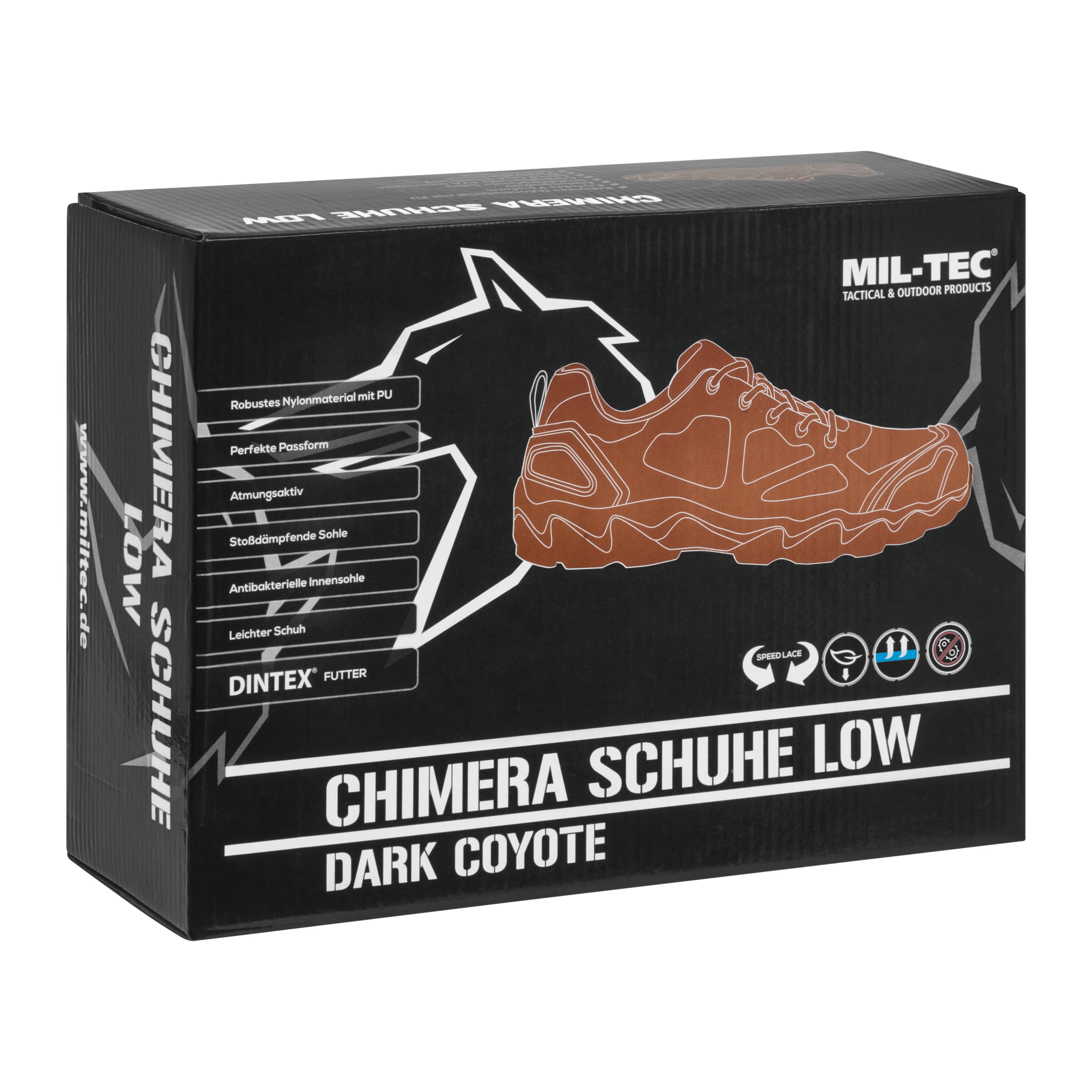 Mil-Tec - Chimera Low- Taktische Schuhe - Dark Coyote 