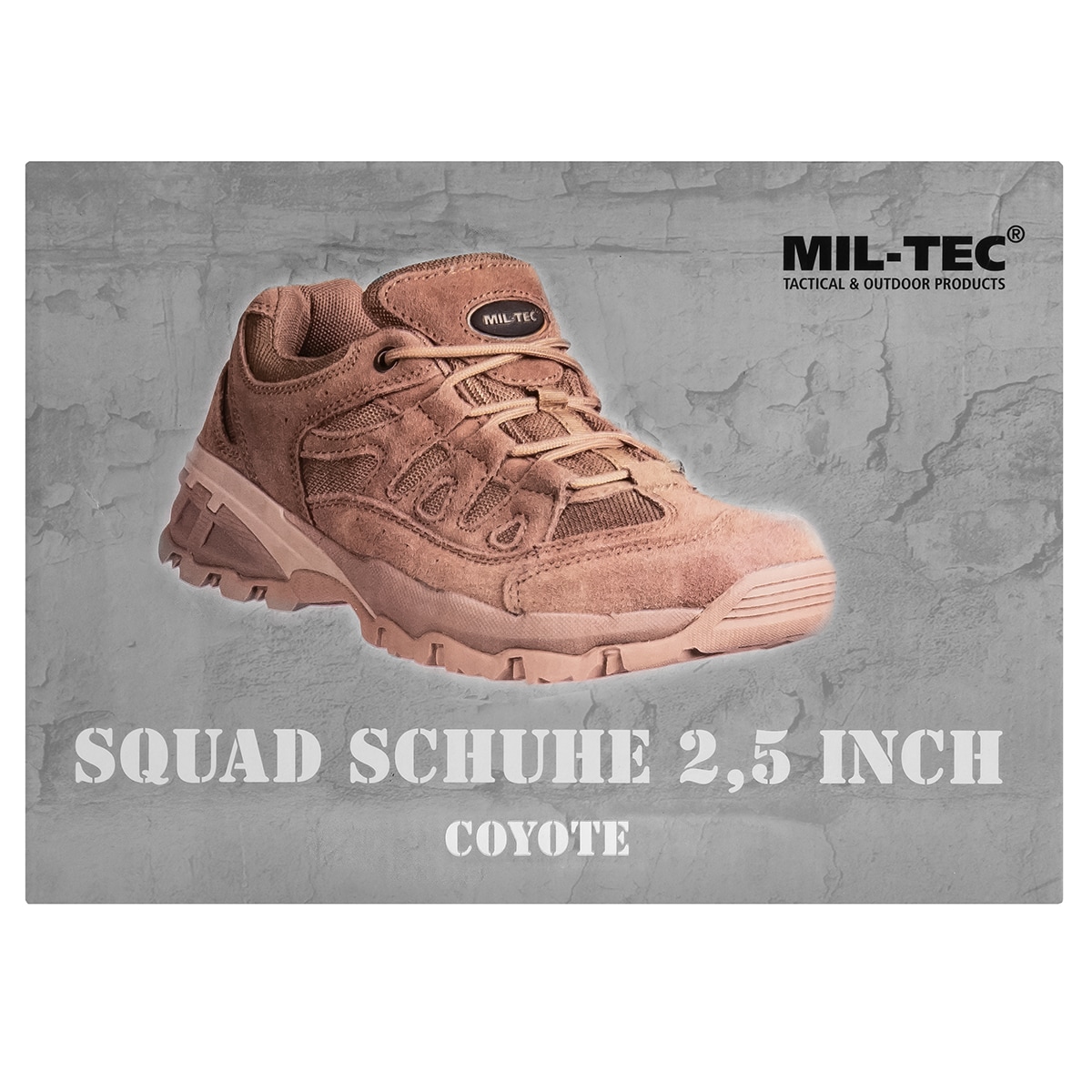 Mil-Tec - Squad 2.5'' - Taktische Schuhe - Coyote Braun