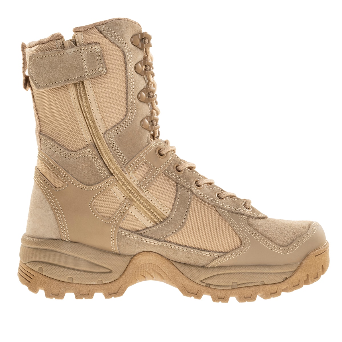 Mil-Tec - Patrol One Zip - Taktische Stiefel - Coyote