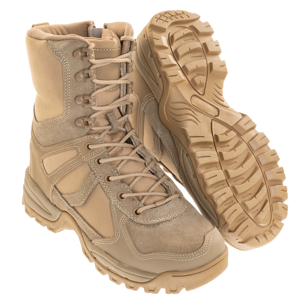 Mil-Tec - Patrol One Zip - Taktische Stiefel - Coyote