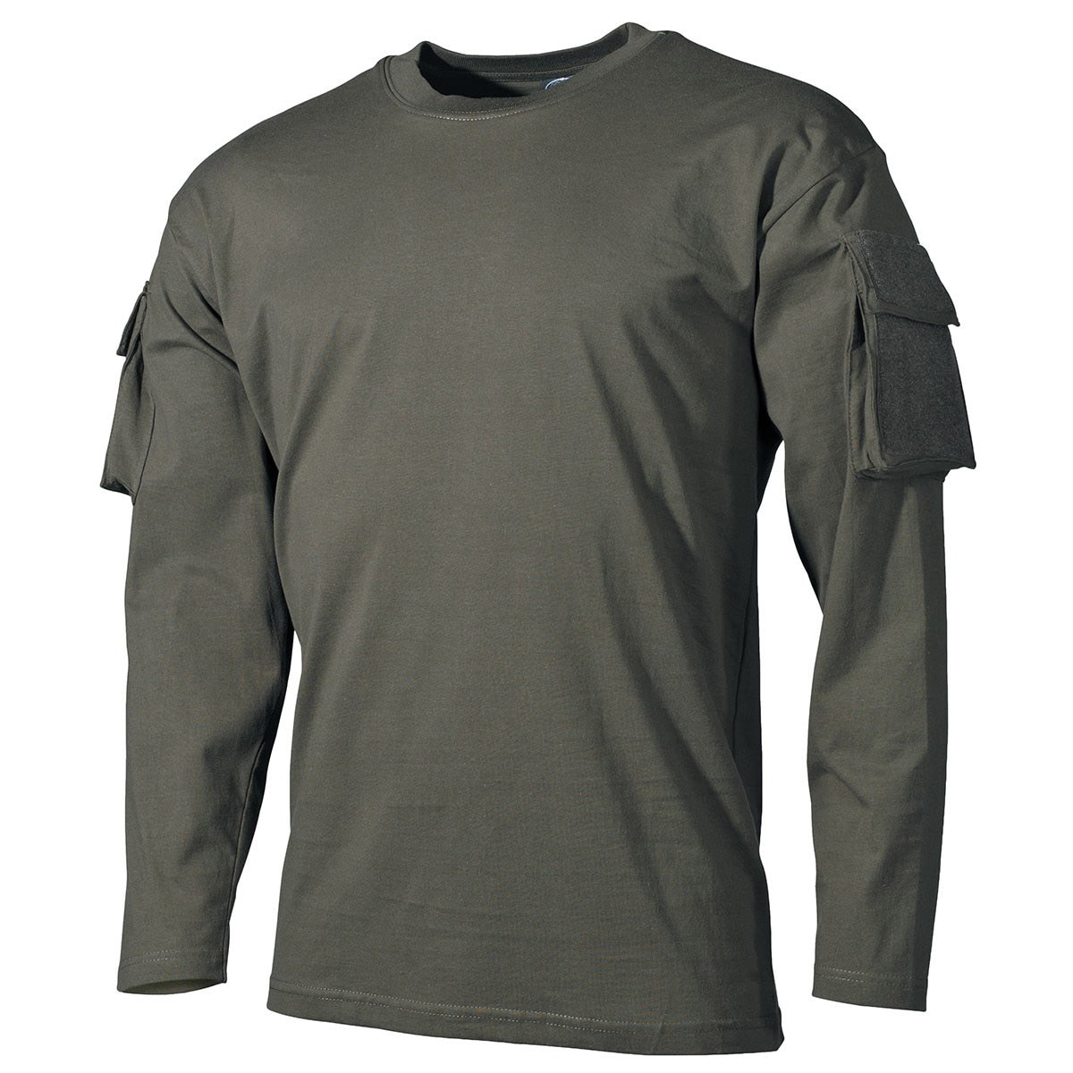 MFH - Longsleeve - T-Shirt mit Ärmeltaschen - Olive